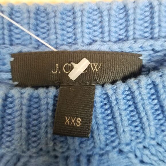 J. Crew Womens Cable Knit Sweater Preppy Classic Academia Old Money Size XXS Ivy - Picture 8 of 10